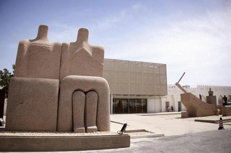 ▲ 阿拉伯现代美术馆（Arab Museum of Modern Art）,卡塔尔珍宝亮相故宫，见证阿勒萨尼家族的「新天方夜谭」