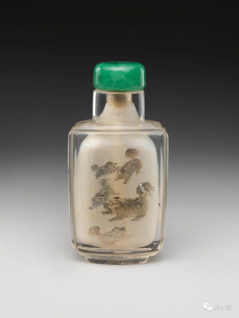 鼻烟壶 清 高6.1cm 大都会艺术博物馆仓,一壶一世界：小中存大，内里乾坤，别有洞天