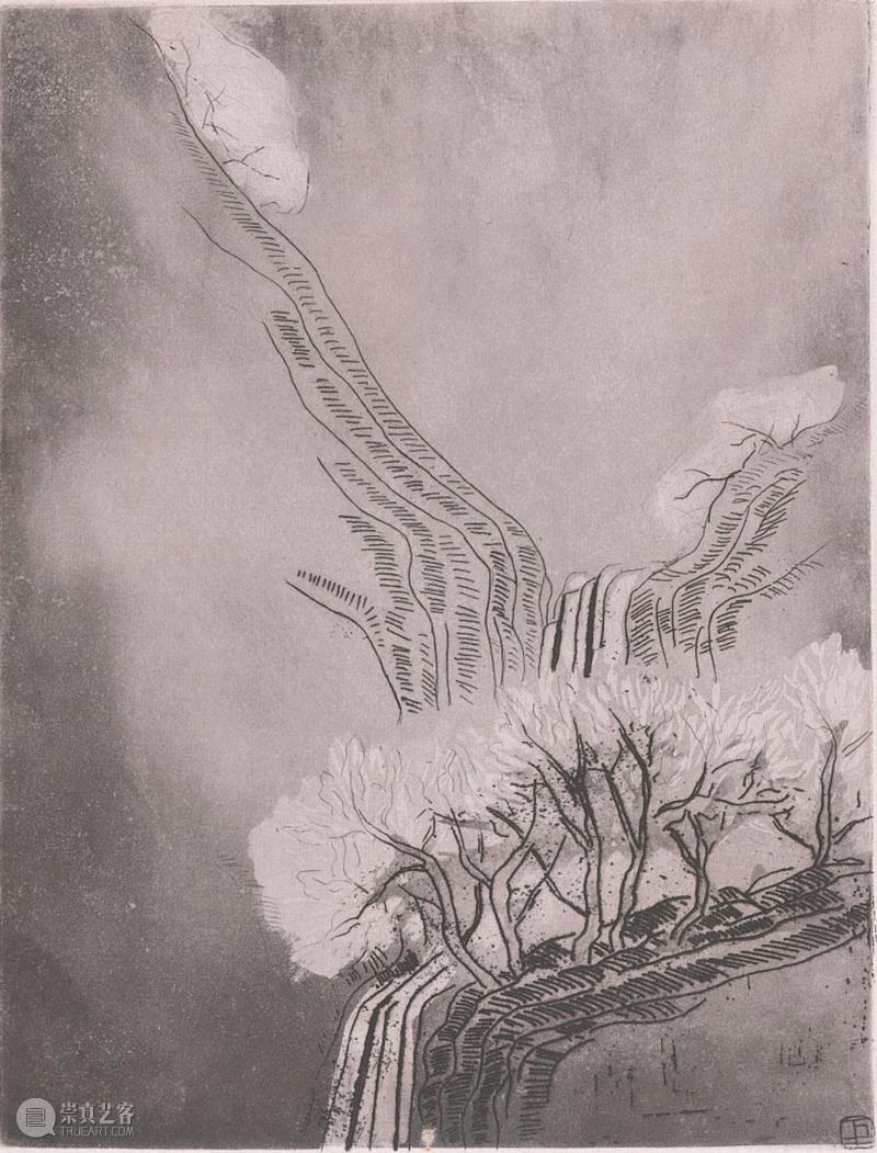 常玉为《陶潜诗集》作的铜版插画,他一幅画卖1个亿，是中国最后的温柔贵公子