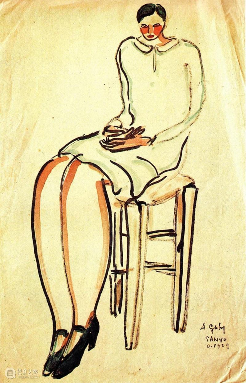 《坐在椅子上的蓝发女士》,他一幅画卖1个亿，是中国最后的温柔贵公子