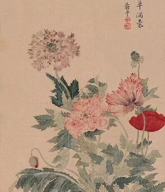 清·恽寿平作品,艺术 ▎没骨画的起源