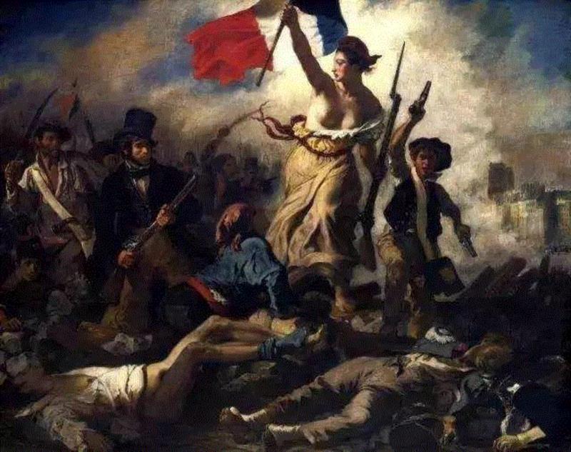 法国名画《自由引导人民》,“安提戈涅”的一千种打开方式