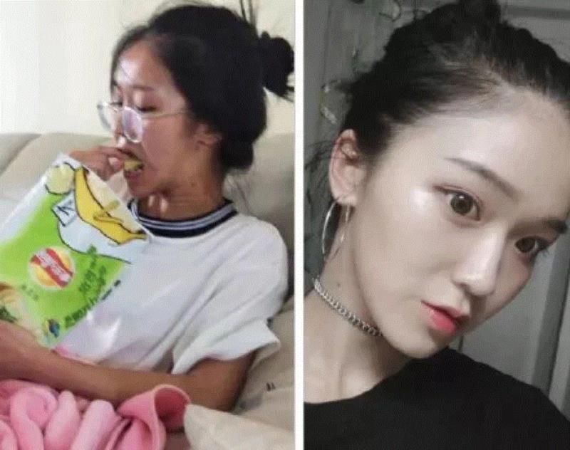 比较好奇小姐姐用的哪款粉底,带女朋友去开房，看到她卸完妆的样子，我哭了......