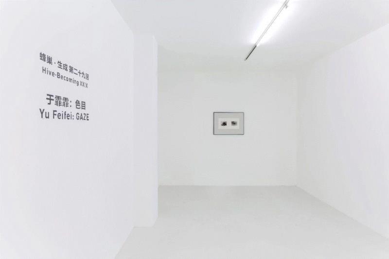 展览场景,蜂巢评论 | 于霏霏:凝视的盼望与没有面孔的主体