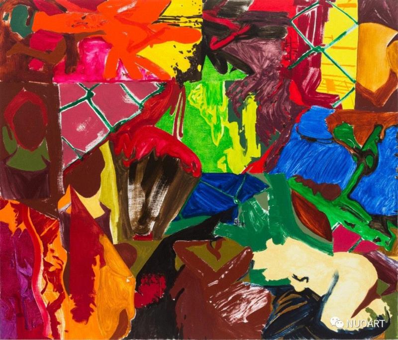交换时间 Time Exchange_布面油画_200x234cm_2017,NUOART 新展  |  潘琳的10张画