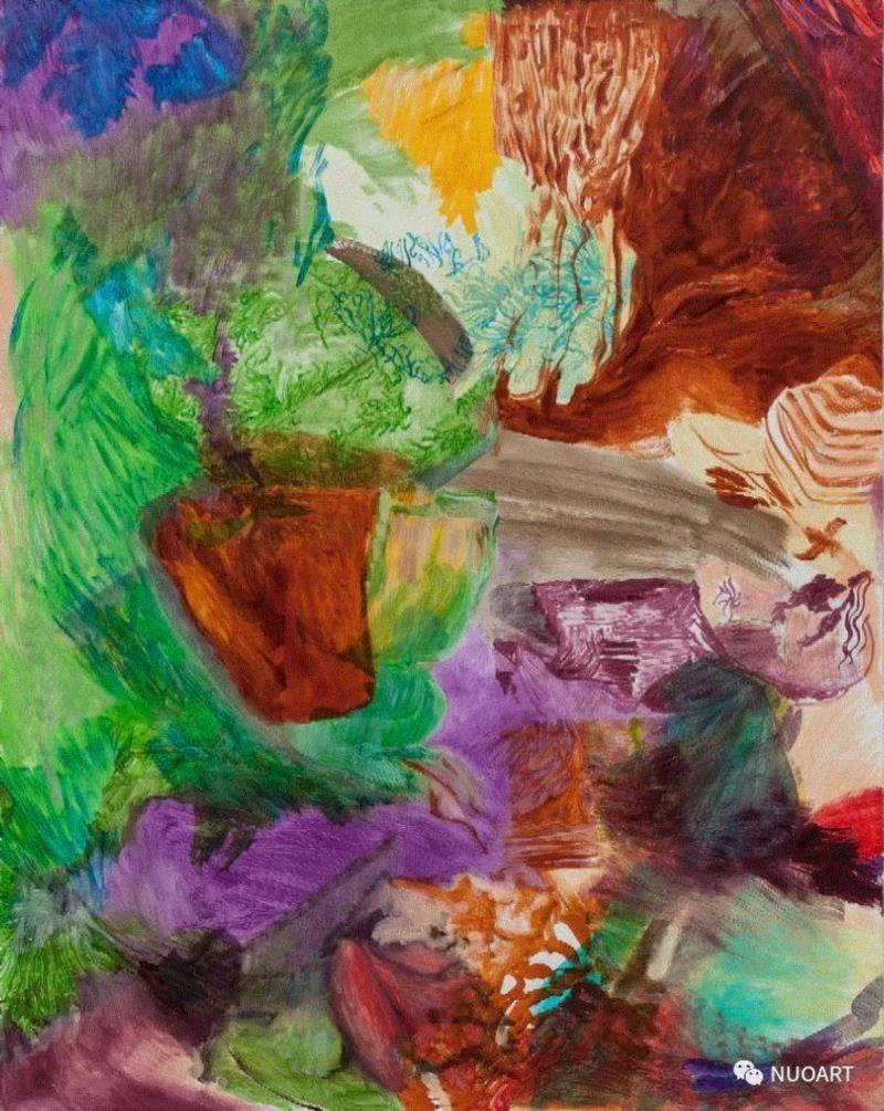   Tobacco Vanille_布面油画_215x170cm_2017,NUOART 新展  |  潘琳的10张画