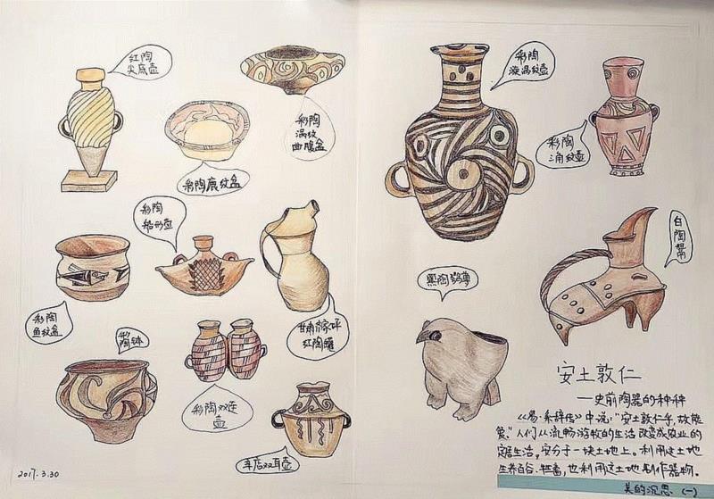 想用手帐记录你的博物馆之旅？你需要它……,博物馆,胶带,绘画,人物,彩铅,本子,课程,技巧,误区,排版