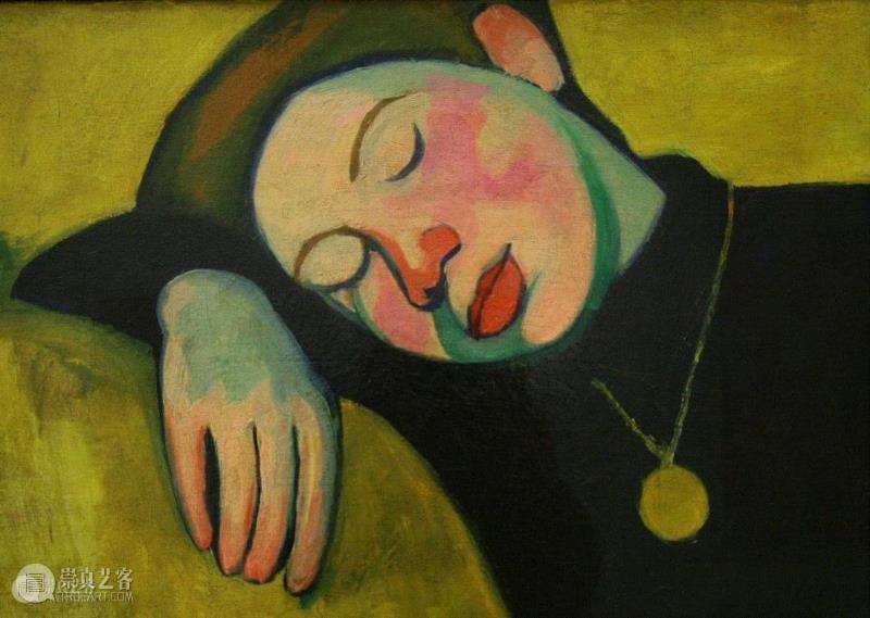 索尼娅?德劳内创作的人物《年轻女孩》,让她蜚声时尚界的“彩绘拼贴织物”,灵感却源于一块拼布婴儿床单,二月