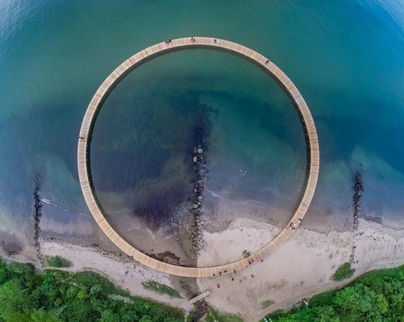 ? Aarhus I Billeder,世界水日，20款水中的建筑设计,建筑设计,建筑,浴场,水资源,Architecten,Floating,Park,Ahmad,Bridge,Harbour