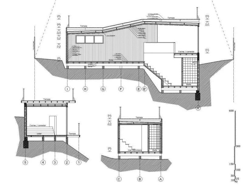 Casa en Pirque / 332 Arquitectos,21张木结构建筑施工大样剖面图,学会人人都是‘隈研吾’,木结构,建筑,施工,大样,剖面图,隈研吾,Arquitectos,住宅,AATA,Asociados