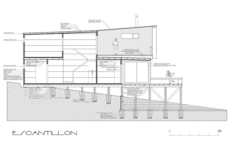 Casa Maitencillo / Jonas Retamal,21张木结构建筑施工大样剖面图,学会人人都是‘隈研吾’,木结构,建筑,施工,大样,剖面图,隈研吾,Arquitectos,住宅,AATA,Asociados