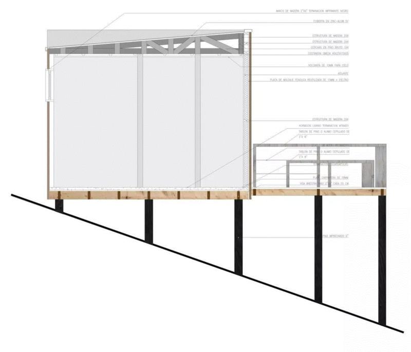 Casa Guayacán / Matias Ruiz Malbran,21张木结构建筑施工大样剖面图,学会人人都是‘隈研吾’,木结构,建筑,施工,大样,剖面图,隈研吾,Arquitectos,住宅,AATA,Asociados