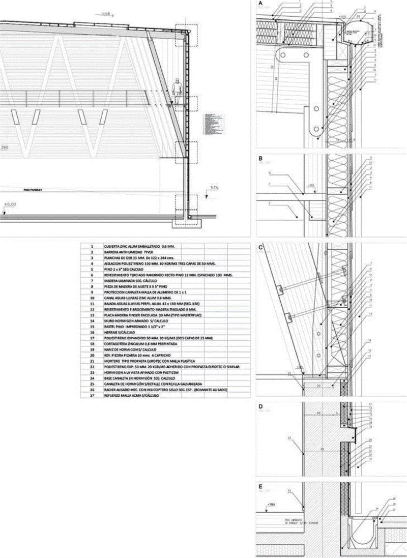 21张木结构建筑施工大样剖面图,学会人人都是‘隈研吾’,木结构,建筑,施工,大样,剖面图,隈研吾,Arquitectos,住宅,AATA,Asociados
