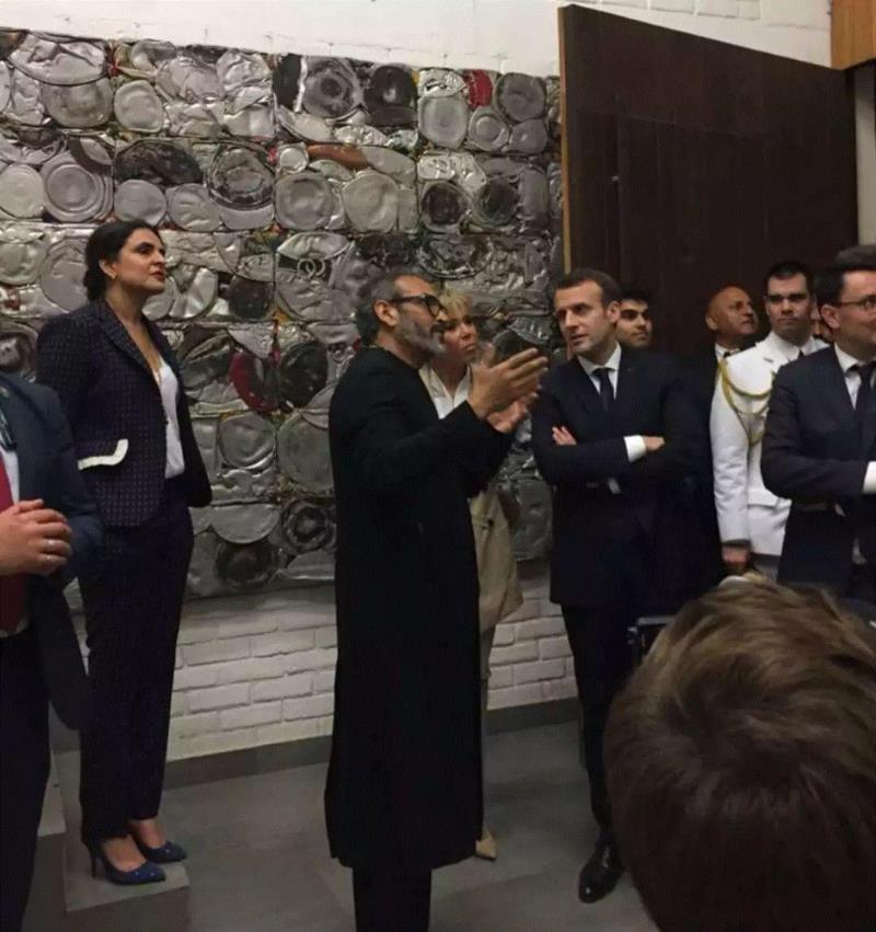 法国总统到访著名印度艺术家苏伯德·古普塔工作室,法国总统,印度艺术家,苏伯德·古普塔,工作室,Museum,苏伯德,India,古普塔,Korea,ARARIO
