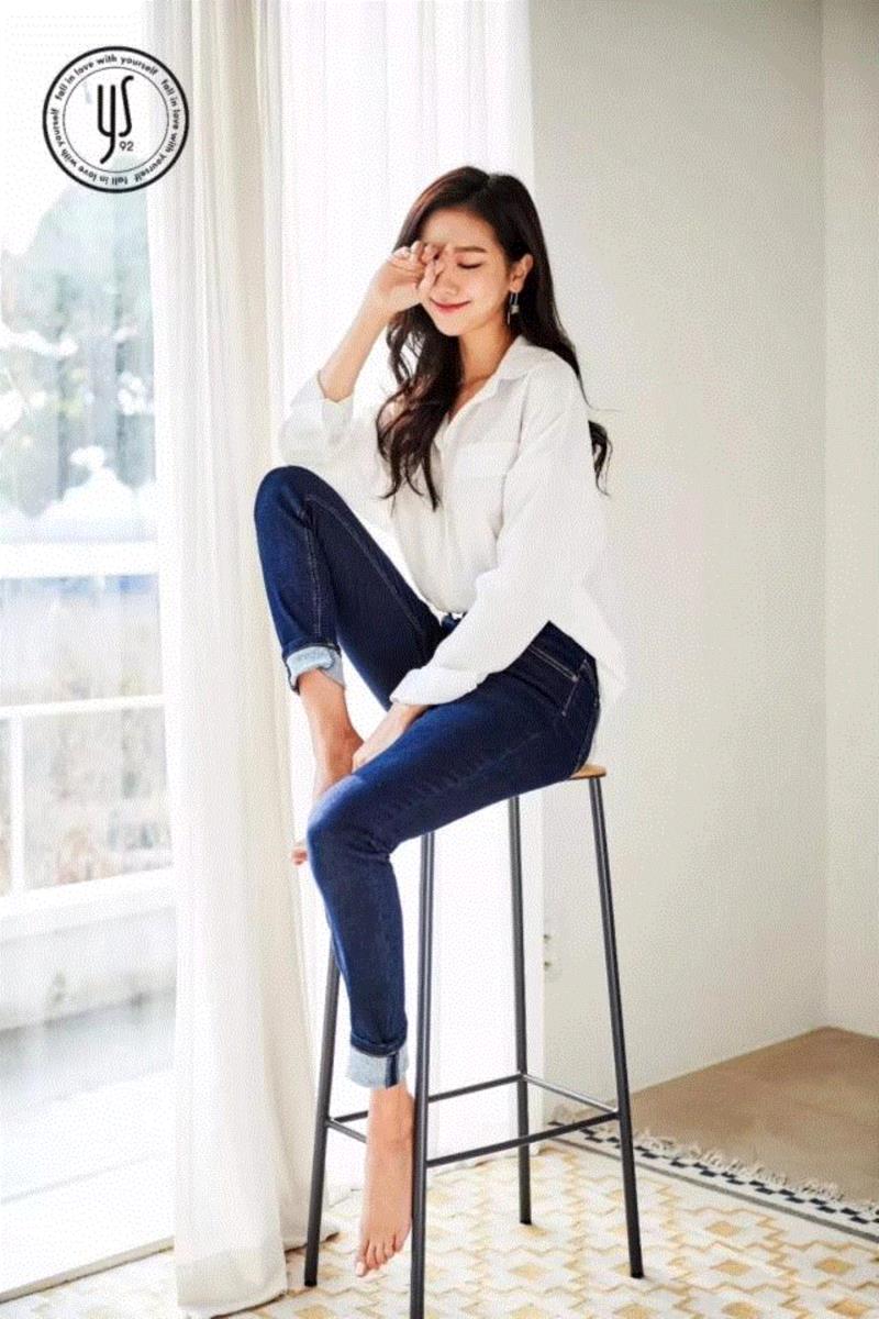 减肥太难，显瘦十斤只需一秒！明星最爱的春季牛仔裤，瘦腿效果仅次于PS,牛仔裤,减肥,春季,时尚,弹性,面料,身材,女生,女性,臀部