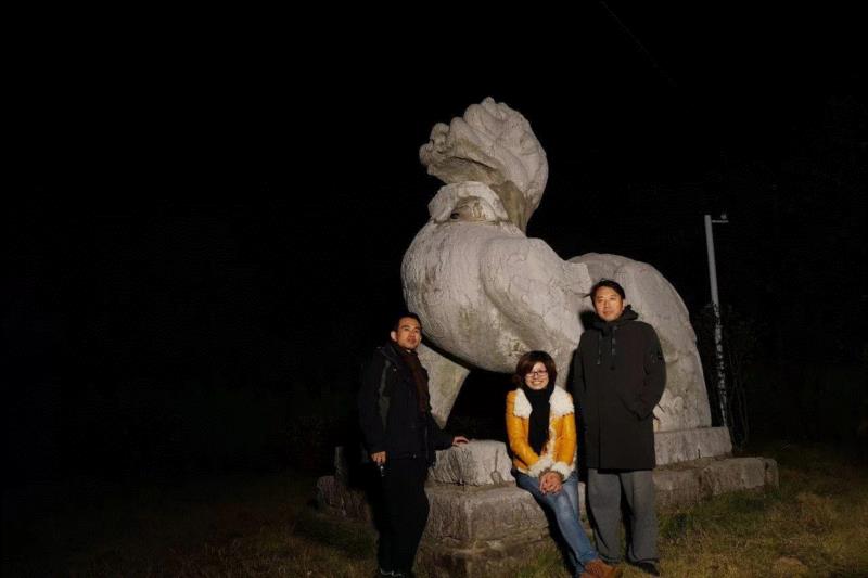 夜访六朝,六朝,石刻,神道,石柱,石碑,麒麟,南京,太子,梁武,将军