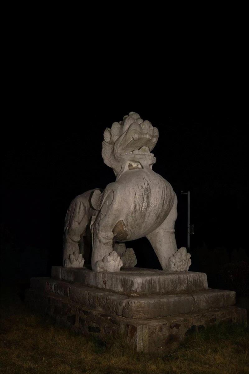 夜访六朝,六朝,石刻,神道,石柱,石碑,麒麟,南京,太子,梁武,将军