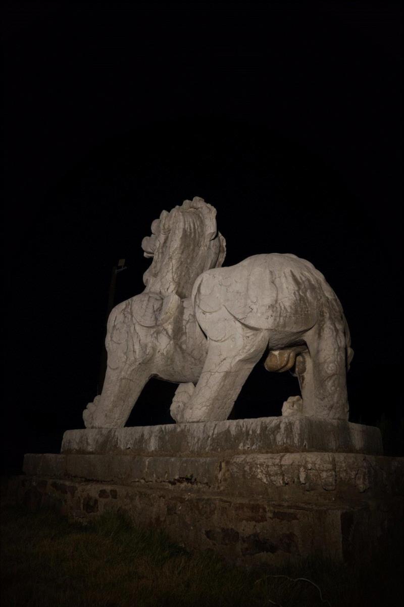 夜访六朝,六朝,石刻,神道,石柱,石碑,麒麟,南京,太子,梁武,将军