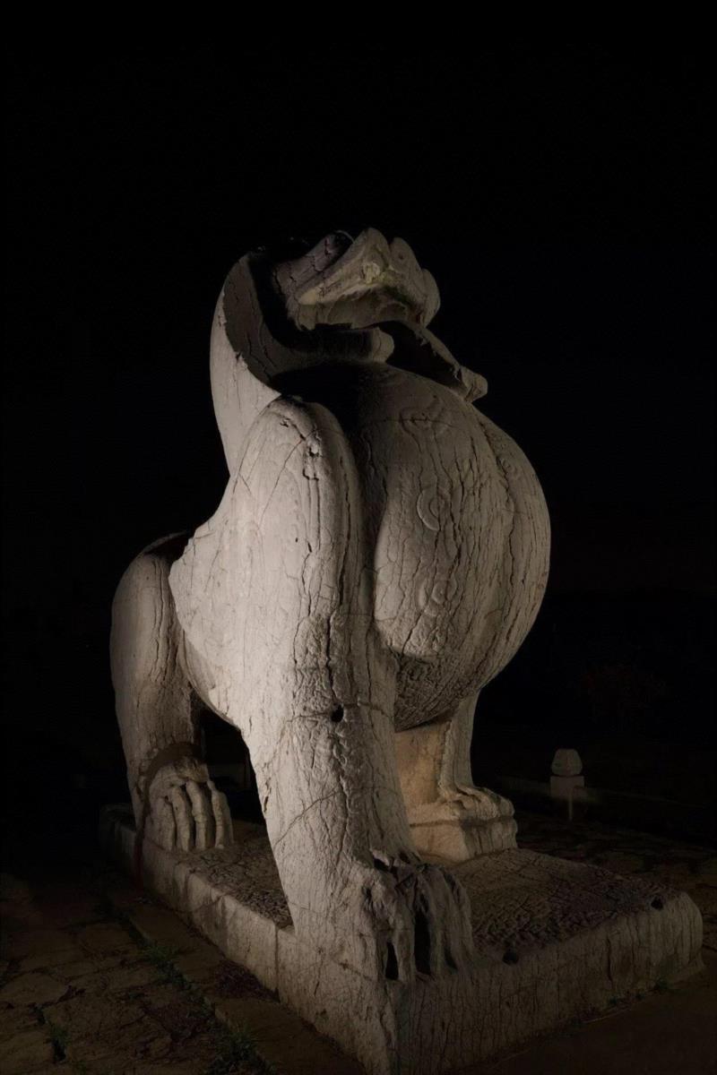 夜访六朝,六朝,石刻,神道,石柱,石碑,麒麟,南京,太子,梁武,将军