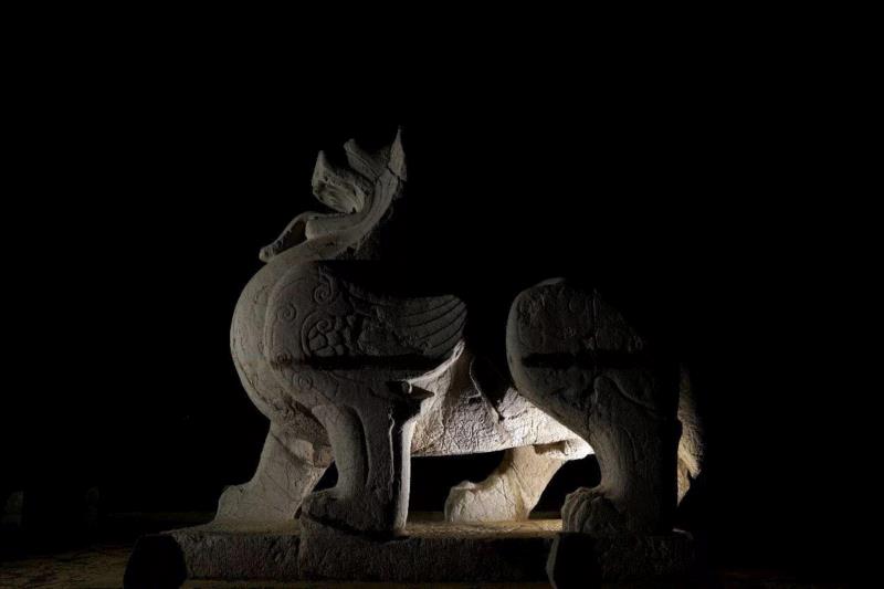 夜访六朝,六朝,石刻,神道,石柱,石碑,麒麟,南京,太子,梁武,将军