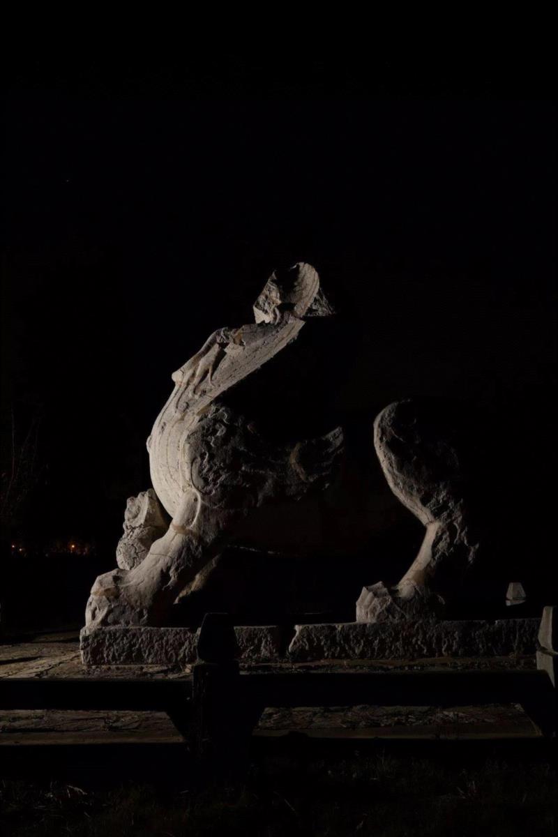 夜访六朝,六朝,石刻,神道,石柱,石碑,麒麟,南京,太子,梁武,将军