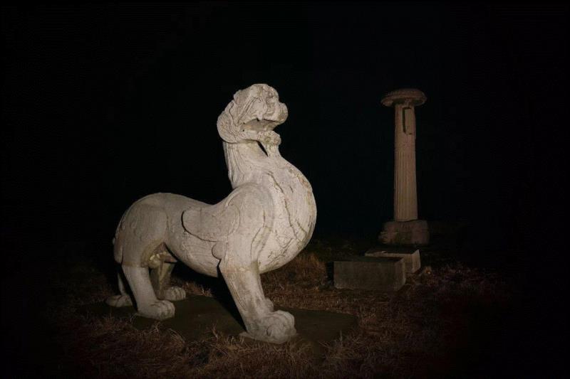 夜访六朝,六朝,石刻,神道,石柱,石碑,麒麟,南京,太子,梁武,将军