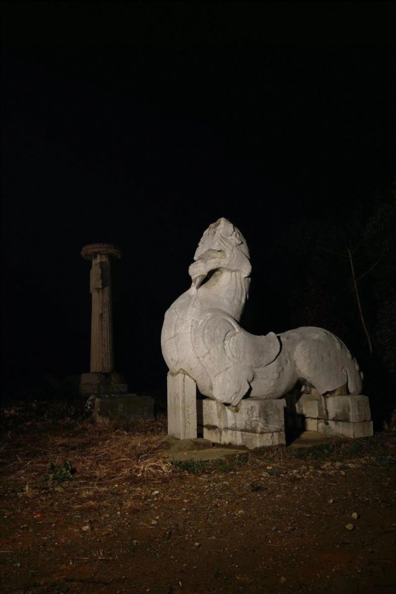 夜访六朝,六朝,石刻,神道,石柱,石碑,麒麟,南京,太子,梁武,将军