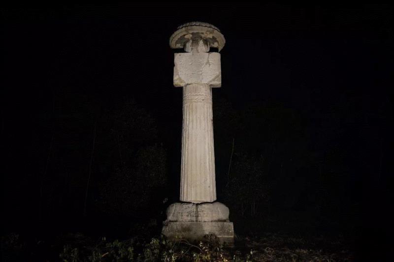 夜访六朝,六朝,石刻,神道,石柱,石碑,麒麟,南京,太子,梁武,将军