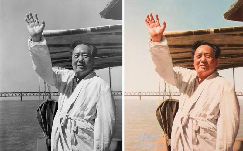 色彩的政治：艰难的新华染印法,染印法,新华,政治,摄影,试验,彩色照片,工艺,密度,新华社,黑白照片