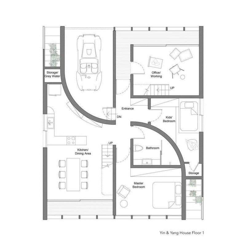 Penda 打造‘阴阳住宅’，以自给自足建筑模式推进可持续的发展,建筑,住宅,Penda,阴阳,Austria,建筑事务所,植物,Precht,建筑师,业主