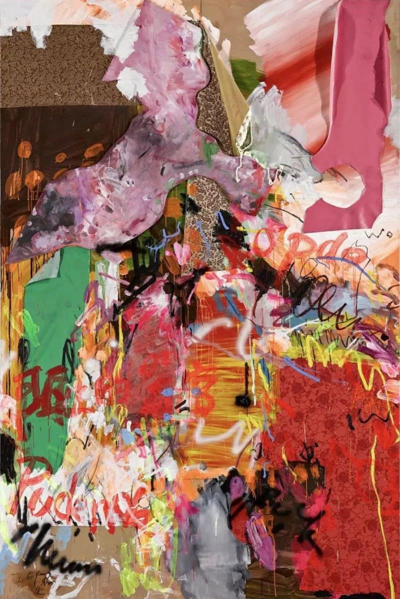专题 | “抽象+”艺术大展系列艺术家第18期：杨述,杨述,抽象,艺术大展,绘画,美术馆,布面丙烯,现代主义,抽象艺术,表现主义,坏画