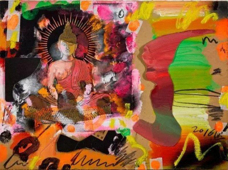 专题 | “抽象+”艺术大展系列艺术家第18期：杨述,杨述,抽象,艺术大展,绘画,美术馆,布面丙烯,现代主义,抽象艺术,表现主义,坏画