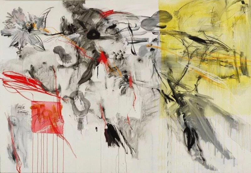 专题 | “抽象+”艺术大展系列艺术家第18期：杨述,杨述,抽象,艺术大展,绘画,美术馆,布面丙烯,现代主义,抽象艺术,表现主义,坏画