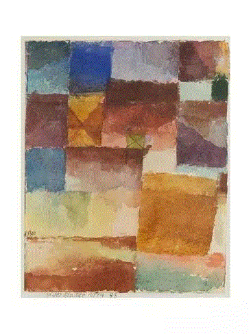 .In the Desert. 1914, 43,抽象的维度 | 保罗·克利,维度,保罗·克利,克利,Klee,抽象,绘画,音乐,保罗,ROOM,KLEE