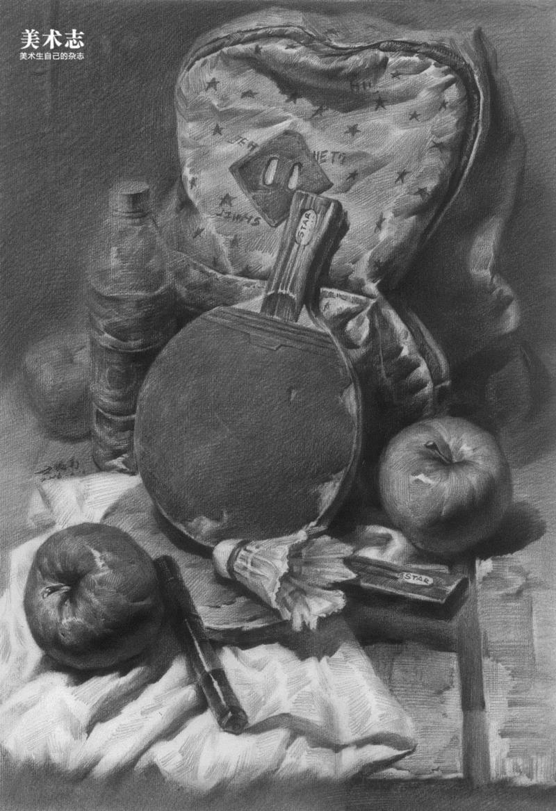 重新开启联考素描静物高分大门 —— 王贤南素描静物,素描,静物,王贤南,联考,物体,美术,轮廓,颜色,质感,肌理