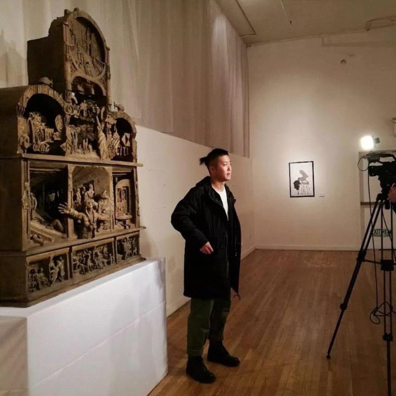 吴建楠，青年雕塑家，意大利Accesso画廊代理艺术家，美国奖章雕塑协会会员，著名艺术家杰夫·昆斯的