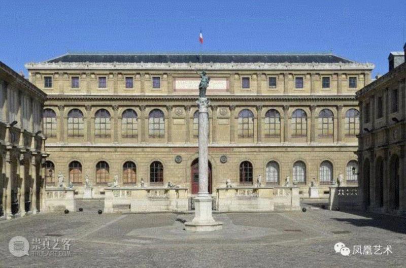 ▲&nbsp;巴黎国立高等美术学院校园,19世纪的巴黎凭什么成为了世界艺术中心？,学院派,安格尔,美院,古典主义,中国国家博物馆,巴黎国立高等美术学院,19世纪,世界艺术中心,巴黎