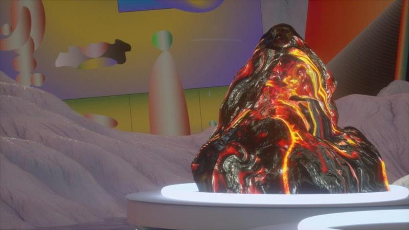 △&nbsp;第五期展览截图,史莱姆引擎不是软泥怪新游戏，而是一个虚拟展览平台,史莱姆,引擎,软泥,李汉威,参观者,生物,宇宙,鼻涕,泥巴,玩家