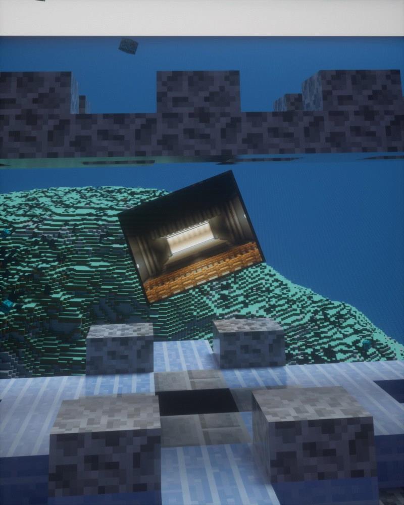 △&nbsp;第六期展览截图,史莱姆引擎不是软泥怪新游戏，而是一个虚拟展览平台,史莱姆,引擎,软泥,李汉威,参观者,生物,宇宙,鼻涕,泥巴,玩家