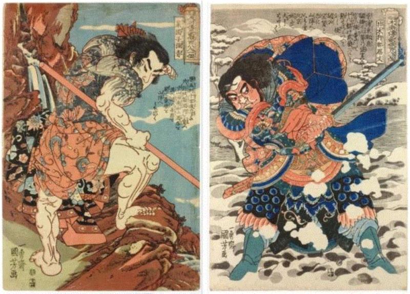 浮世绘大师歌川国芳笔下的猫世界，歌舞升平，好不快活！,歌川国芳,浮世绘,猫咪,国芳,驿站,东海道,流行,日语,自画像,姿态