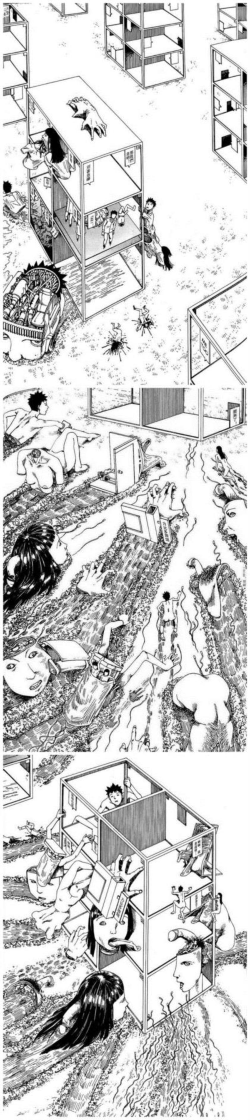 完全打破常规的实验漫画《抽象》,抽象,常规,实验漫画,旅馆,漫画,熊孩子,厕所,剧情,男主,尖峰