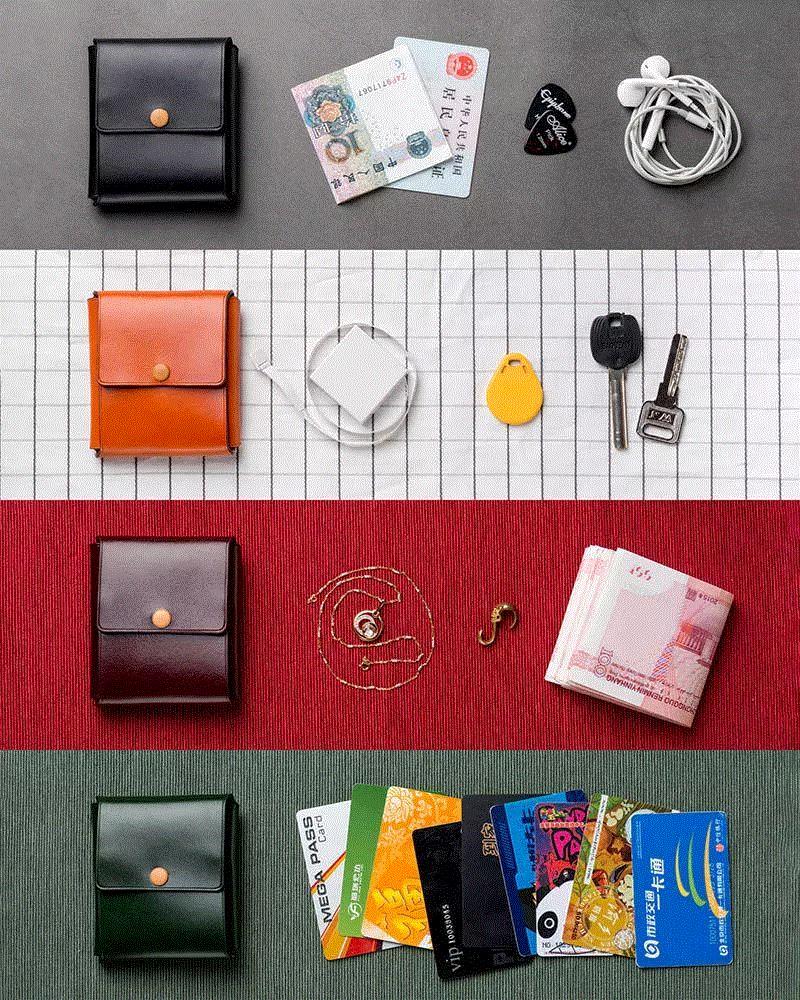 限时88折 | 用一整张牛皮折叠而成的钱包,牛皮,CUTO,LOFT,魔法,植鞣,植鞣牛皮,皮具,收纳,变形,皮质