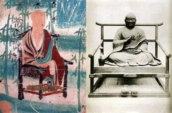 ▲绳床,人文 ▎漫谈中国椅子的起源,起源,人文,漫谈,侯思孟,坐具,交椅,坐椅,靠背,南宋,例证