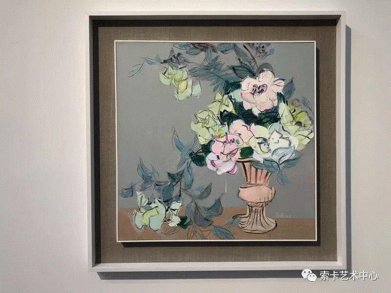 展览现场,索卡·展览现场|王海燕个展—【花·景·境】,王海燕,索卡,海燕,油画,索卡艺术,花卉,女性,中国绘画,教授,Opening