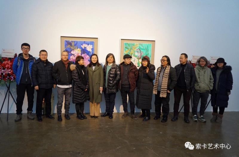 展览现场,索卡·展览现场|王海燕个展—【花·景·境】,王海燕,索卡,海燕,油画,索卡艺术,花卉,女性,中国绘画,教授,Opening