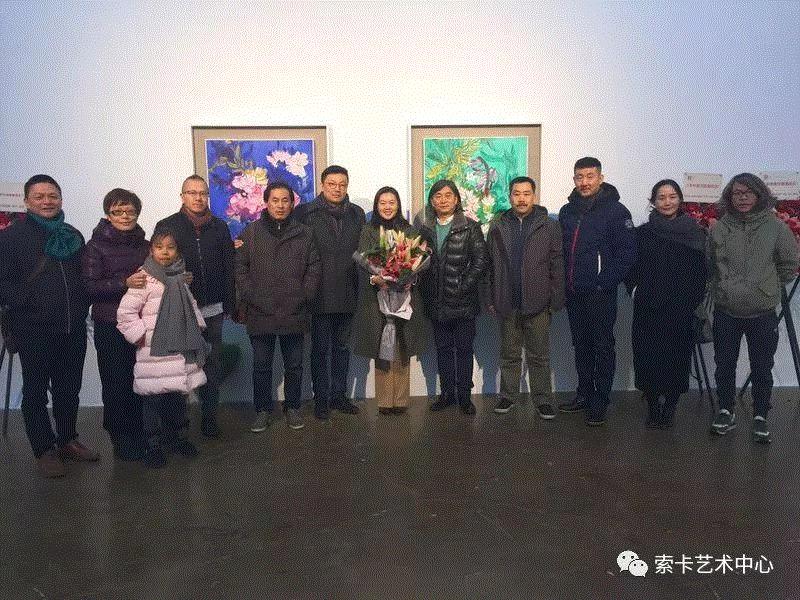 展览现场,索卡·展览现场|王海燕个展—【花·景·境】,王海燕,索卡,海燕,油画,索卡艺术,花卉,女性,中国绘画,教授,Opening