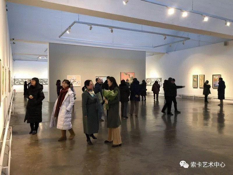 展览现场,索卡·展览现场|王海燕个展—【花·景·境】,王海燕,索卡,海燕,油画,索卡艺术,花卉,女性,中国绘画,教授,Opening
