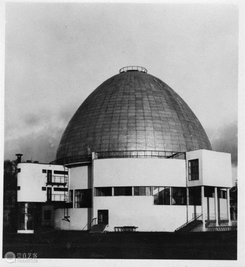 莫斯科天文馆。图源：Zeiss Archiv,前苏联激进天文学：关于穹顶的神秘与幻想,穹顶,前苏联,天文学,幻想,天文馆,苏联,莫斯科,建筑,宇宙,俄国