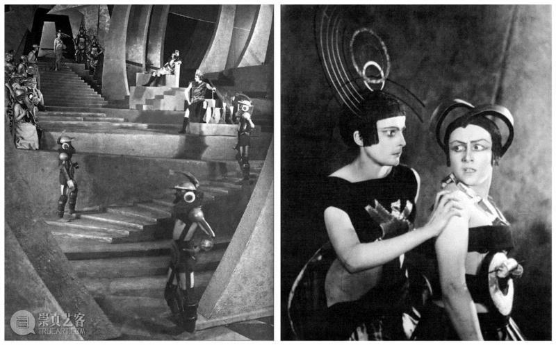 1924年电影《阿利塔》剧照。图源：SciFi Film Festival,前苏联激进天文学：关于穹顶的神秘与幻想,穹顶,前苏联,天文学,幻想,天文馆,苏联,莫斯科,建筑,宇宙,俄国