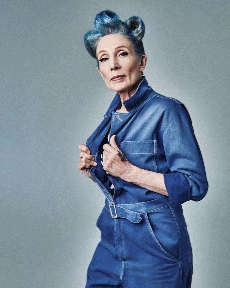 最小61,最大87,这群爷爷奶奶一出场,秒杀维密大长腿,GUCCI都争相合作,爷爷,奶奶,出场,维密,GUCCI,模特,皱纹,气质,俄罗斯,老人